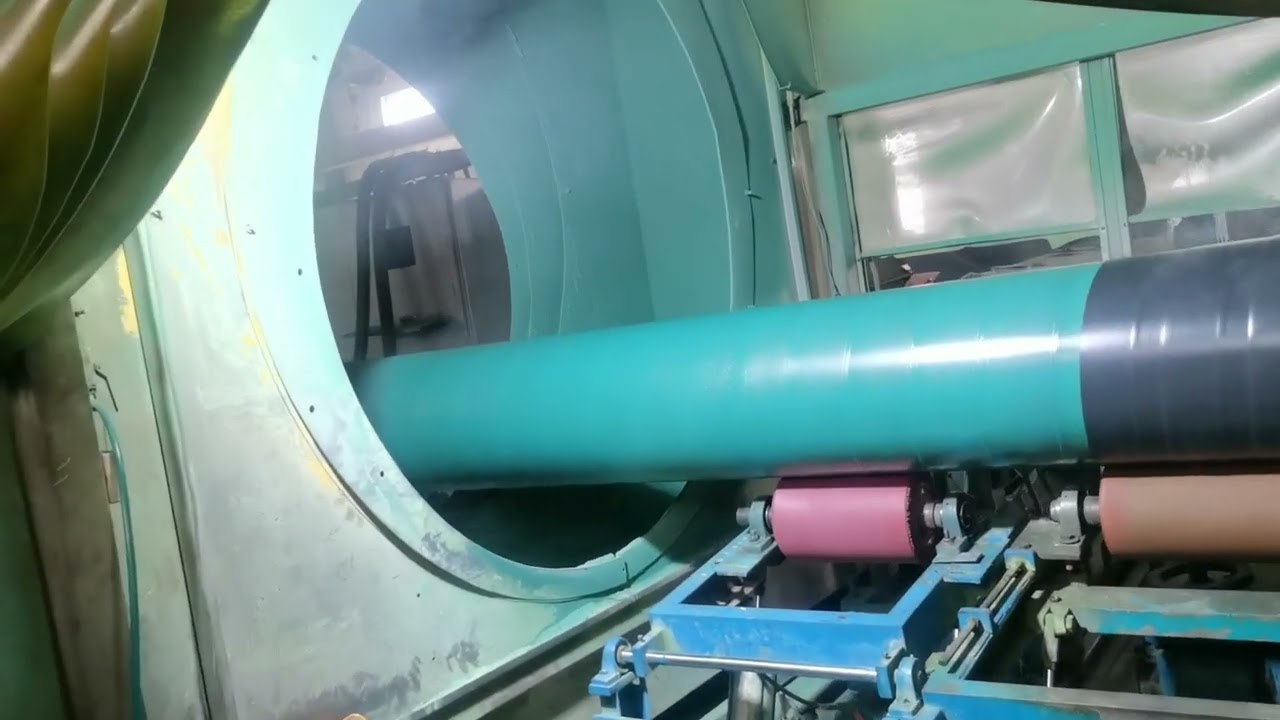 3LPE Coating process.