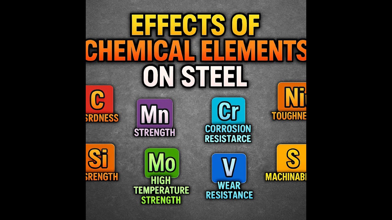 Effects of Chemical Elements on Steel