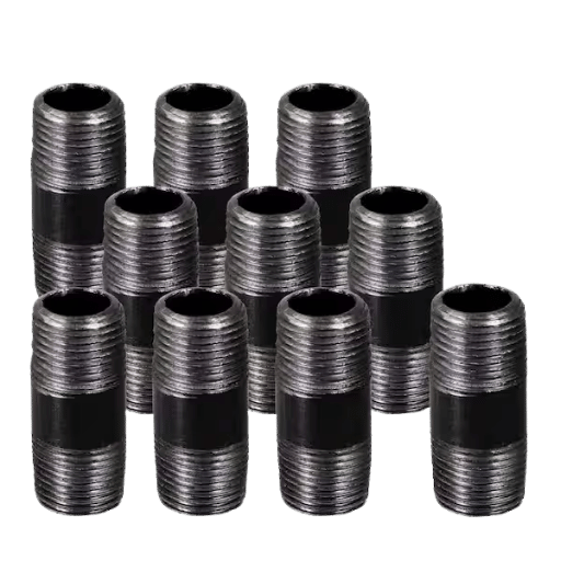 Black Steel Pipe Fittings and Connection Methods