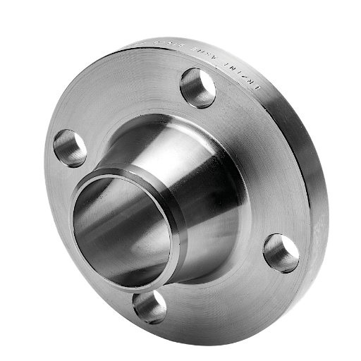 What is a weld neck flange