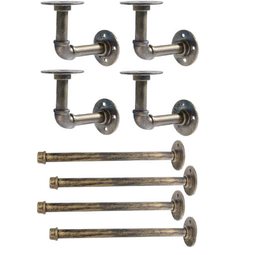 Materials Used in Pipe Shelving