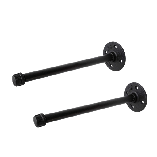 Creative Usage Ideas for Black Pipe Shelves