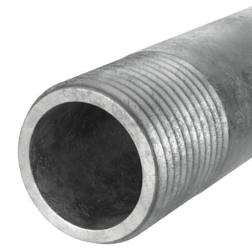 What Does a Galvanized Pipe Look Like?