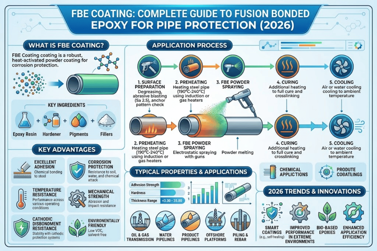 FBE Coating: Complete Guide to Fusion Bonded Epoxy for Pipe Protection (2026)