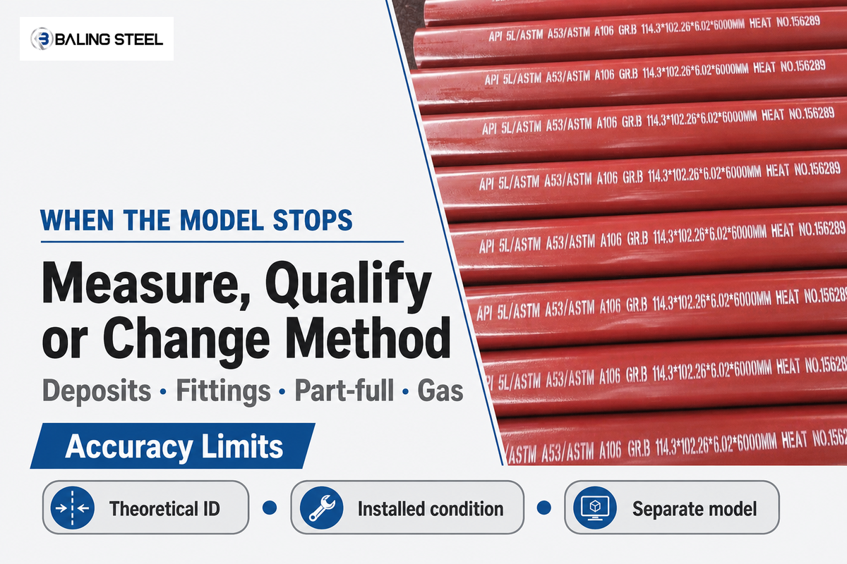 Accuracy Limits and When the Cylinder Model Fails — Baling Steel
