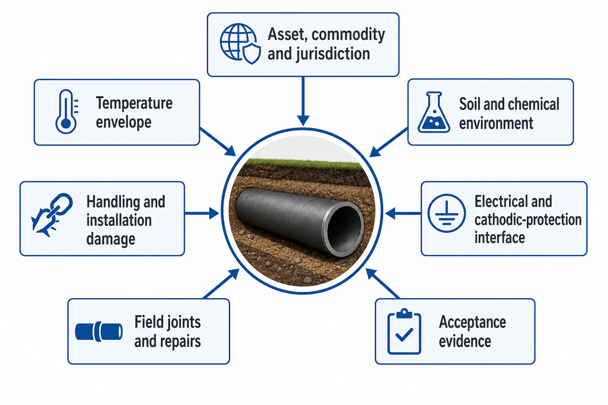 Seven-Input Buried-Coating Selector — Baling Steel