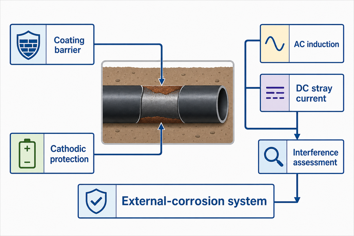 Coating and Cathodic Protection Work as One Integrity System — Baling Steel