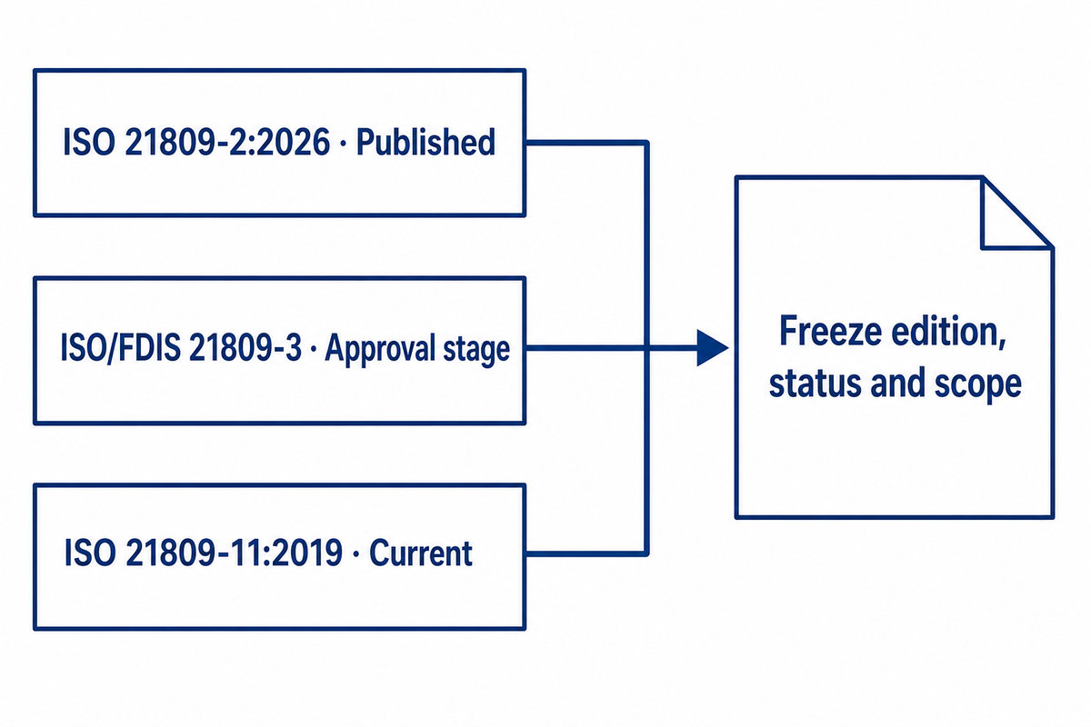 2026 Standards Status: Freeze the Edition Before You Buy — Baling Steel